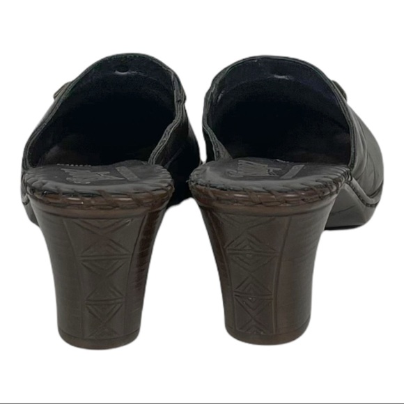 Tsonga Bronze Mules Heels With Accents Size 41 - Picture 6 of 8